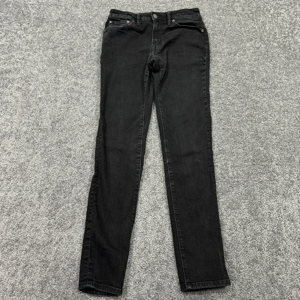 American Eagle Jeans Mens 30x34 Black Athletic Skinny Airflex+ Medium Wash Denim